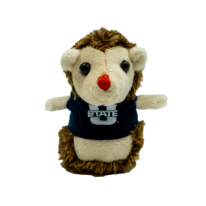 Mini Plush Hedgehog with Utah State Tee